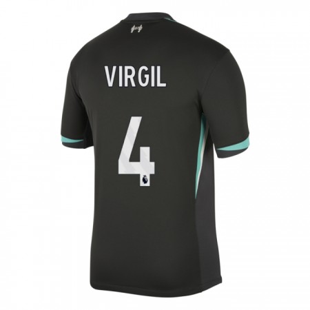 Camiseta de fútbol Liverpool Virgil 4 2ª equipación 2024-25 Camiseta de fútbol Liverpool Virgil 4 2ª equipación 2024-25